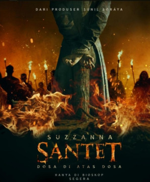Ilustrasi poster Film Suzanna: Dosa di Atas Dosa.  [Int]